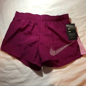 Magenta Nike Running Shorts